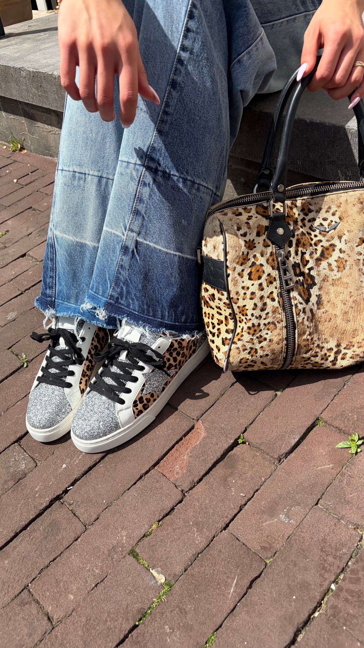 Leopard sneakers