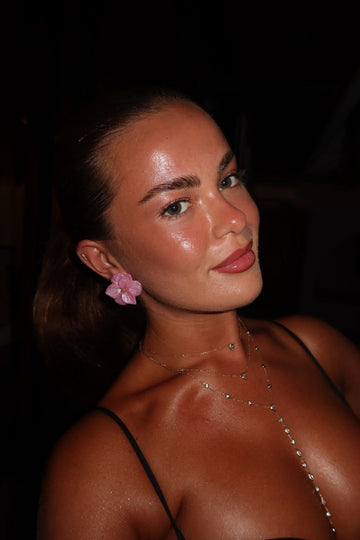 Blush Blossom Earring