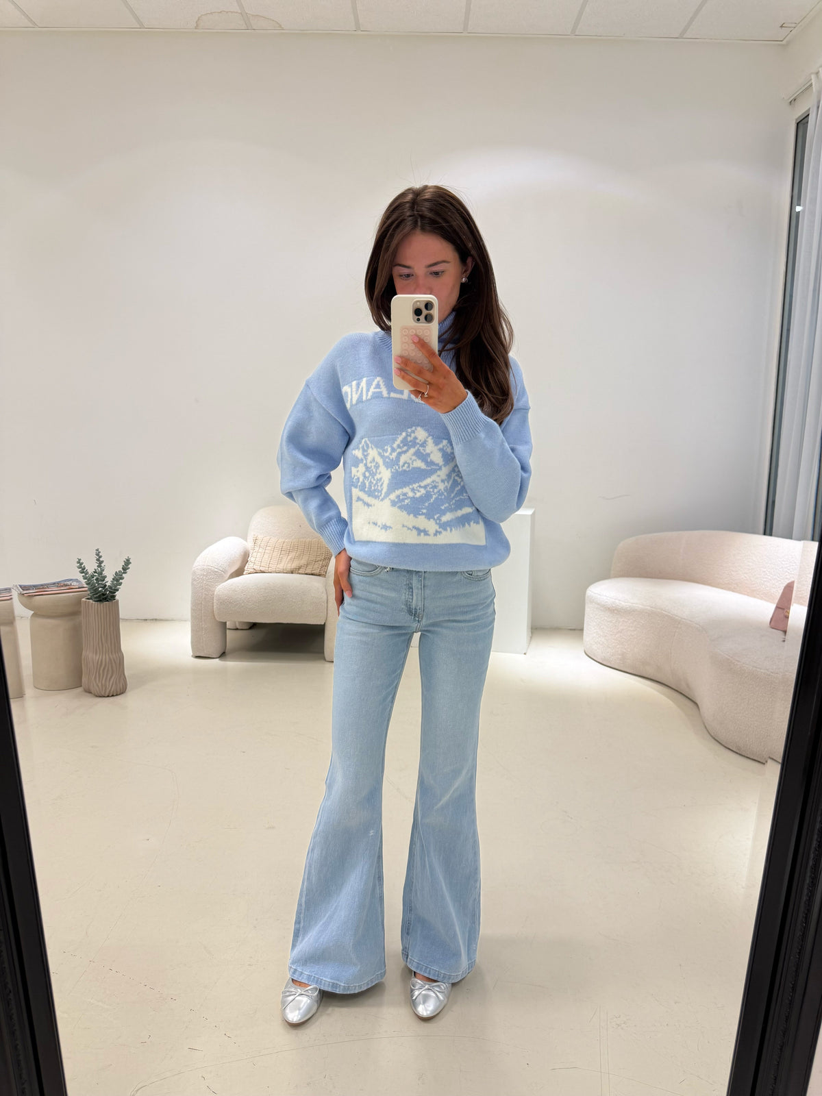 Perfect peach jeans