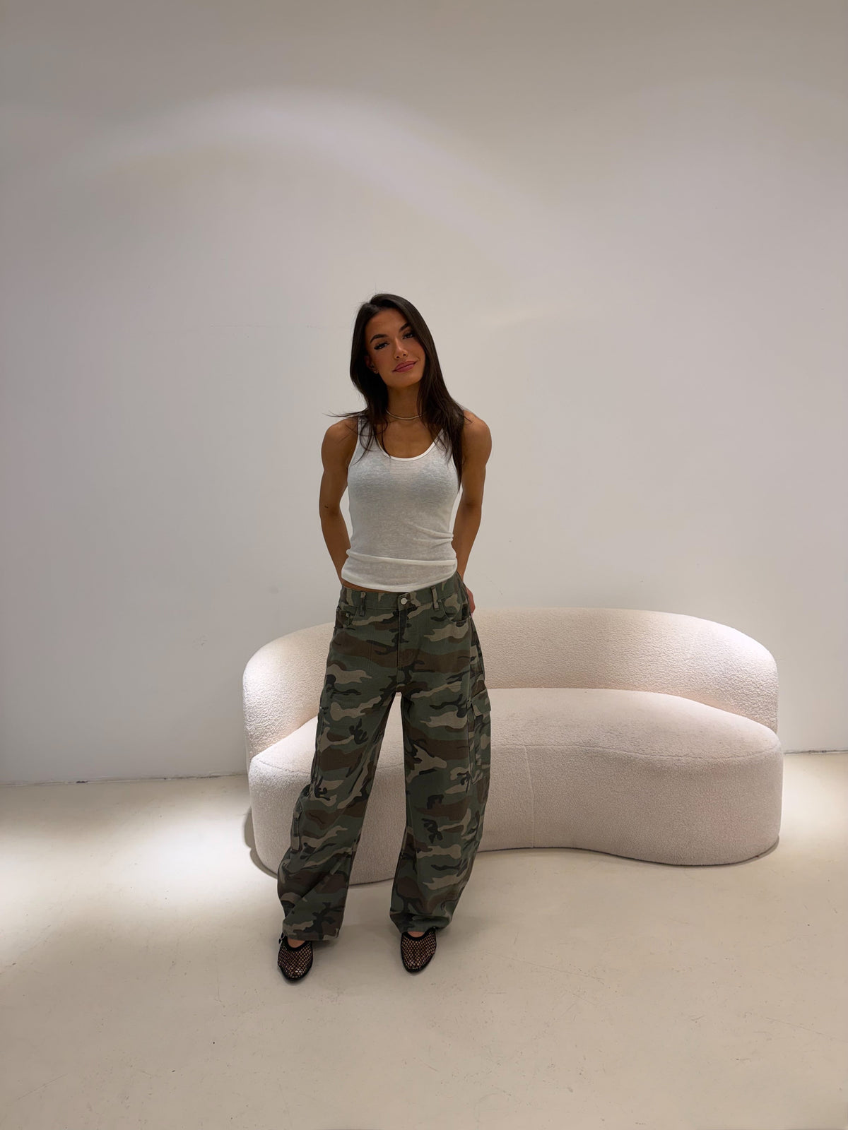 Camo jeans