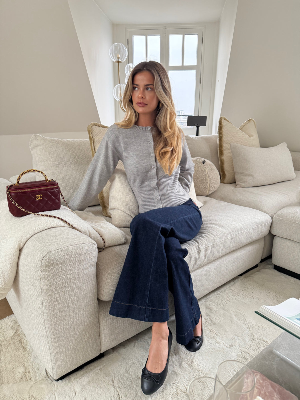 Mae tailored cardigan