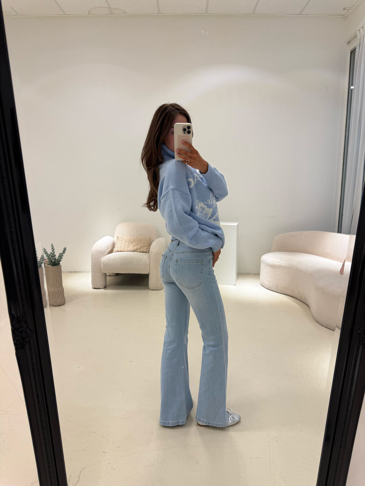 Perfect peach jeans