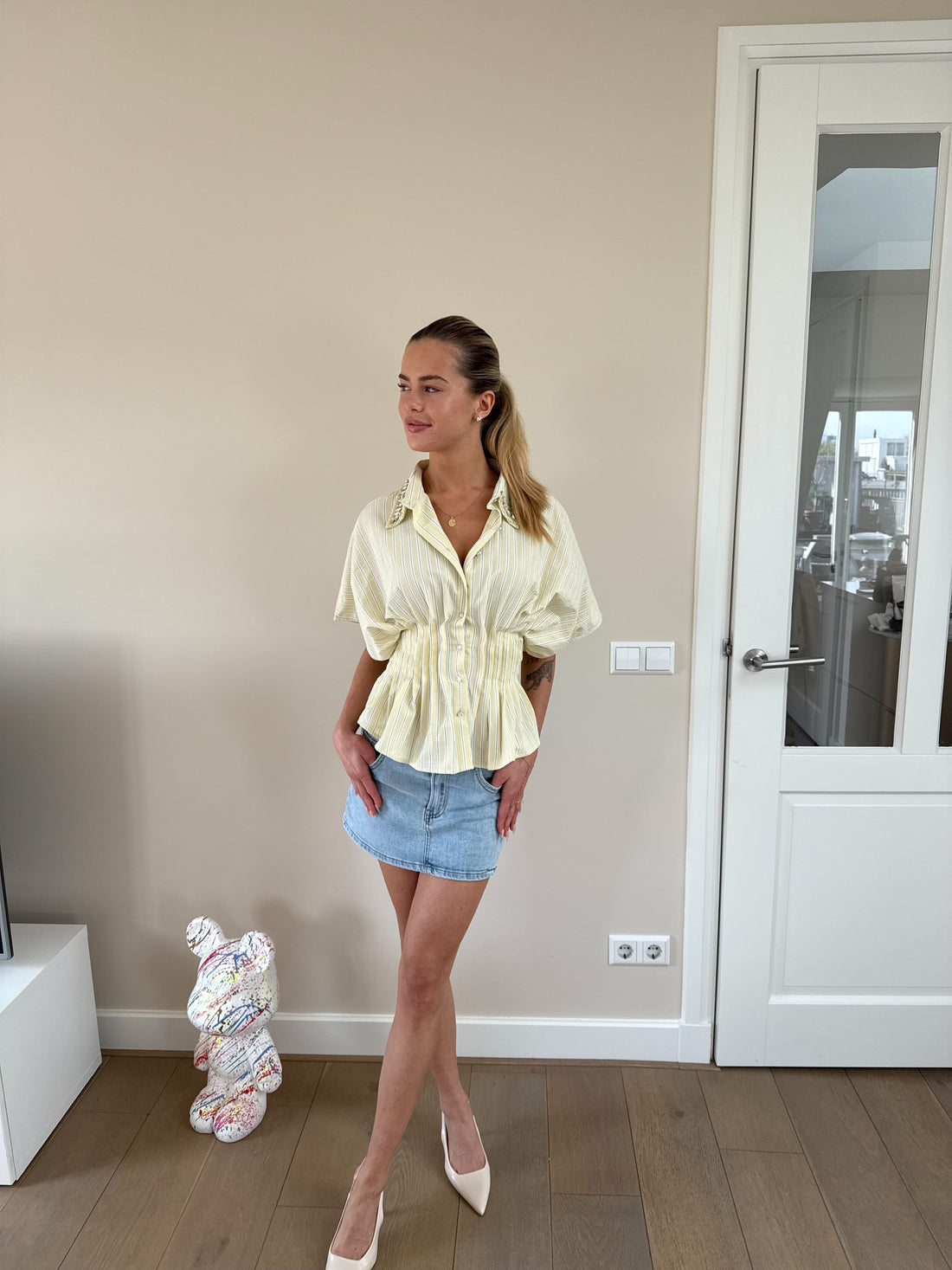 Jolie tailored blouse