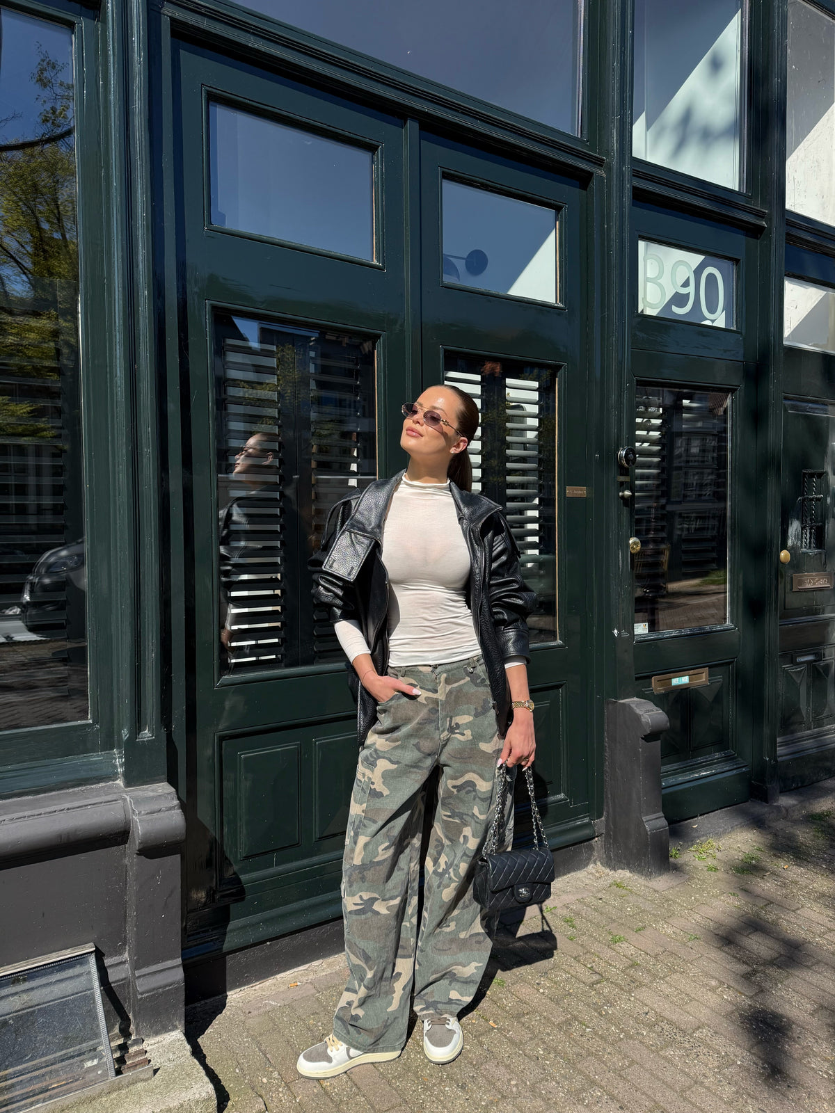 Camo jeans