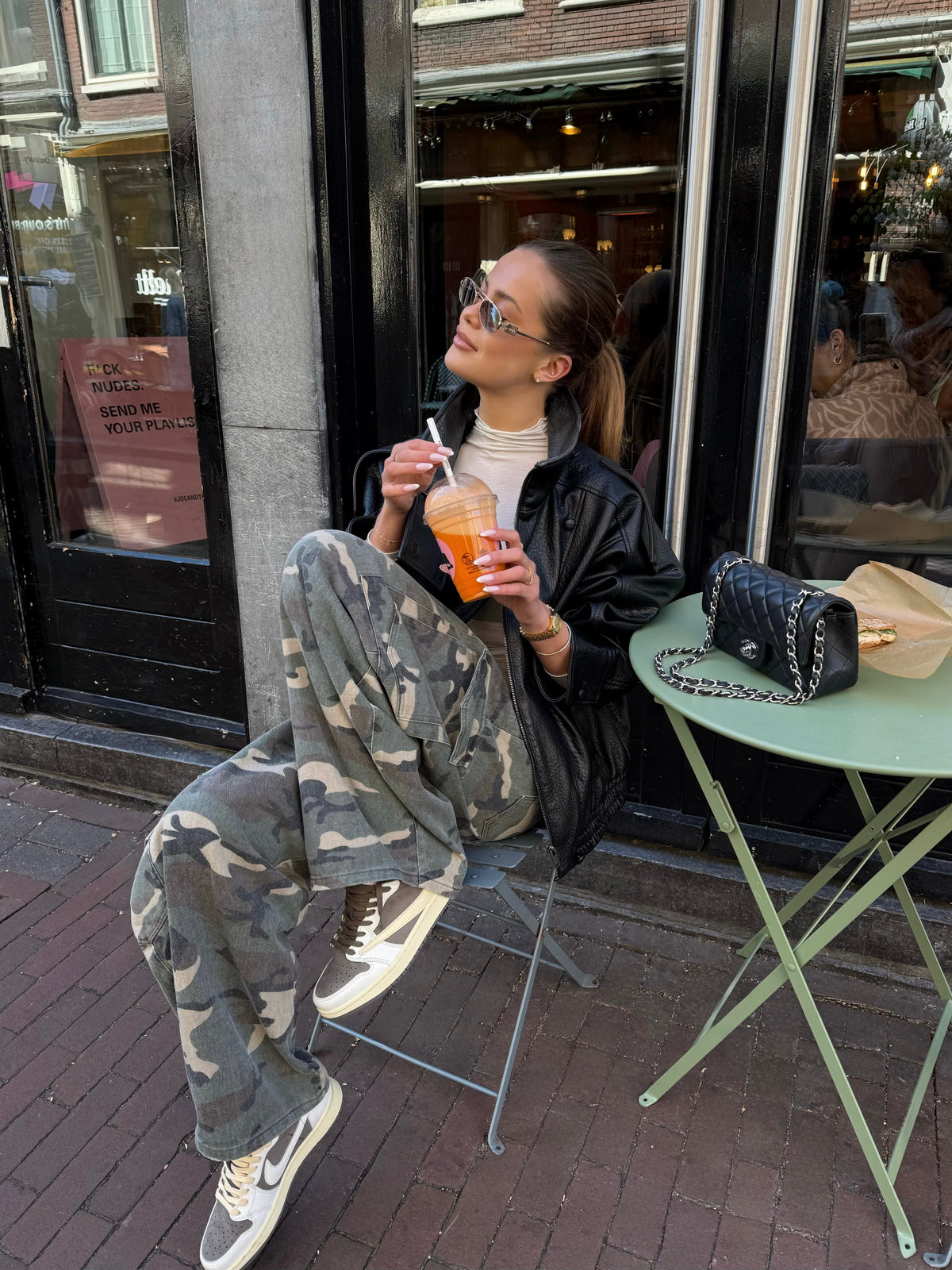 Camo jeans