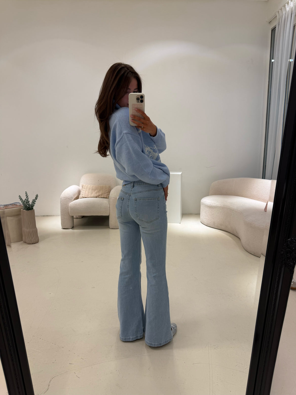 Perfect peach jeans