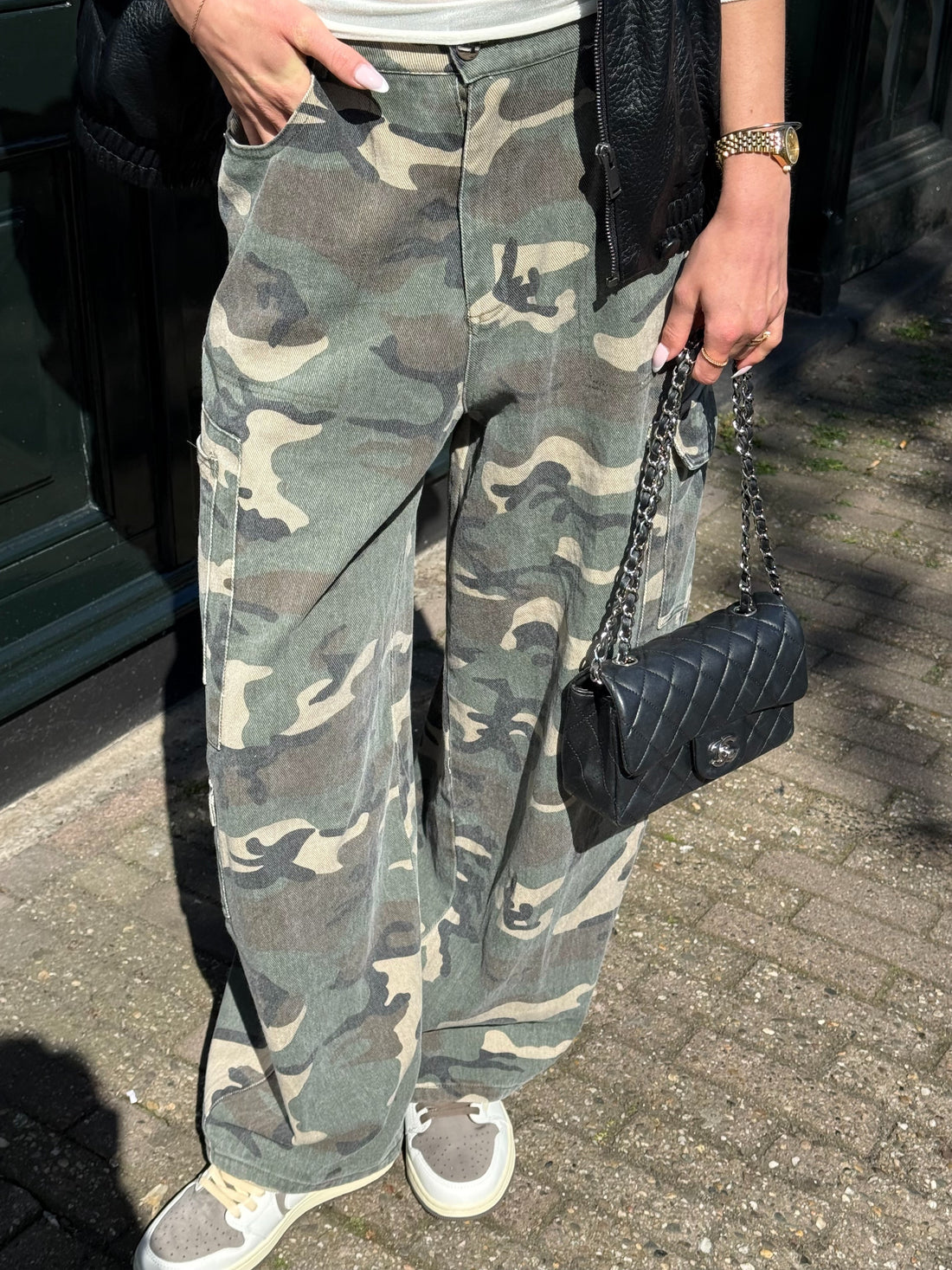 Camo jeans