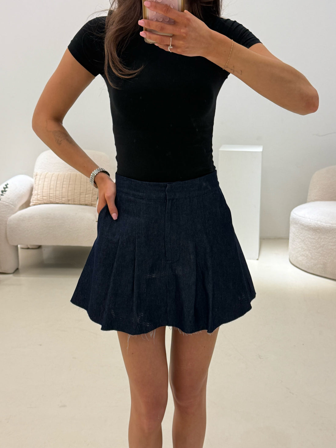 Jaydee denim skirt