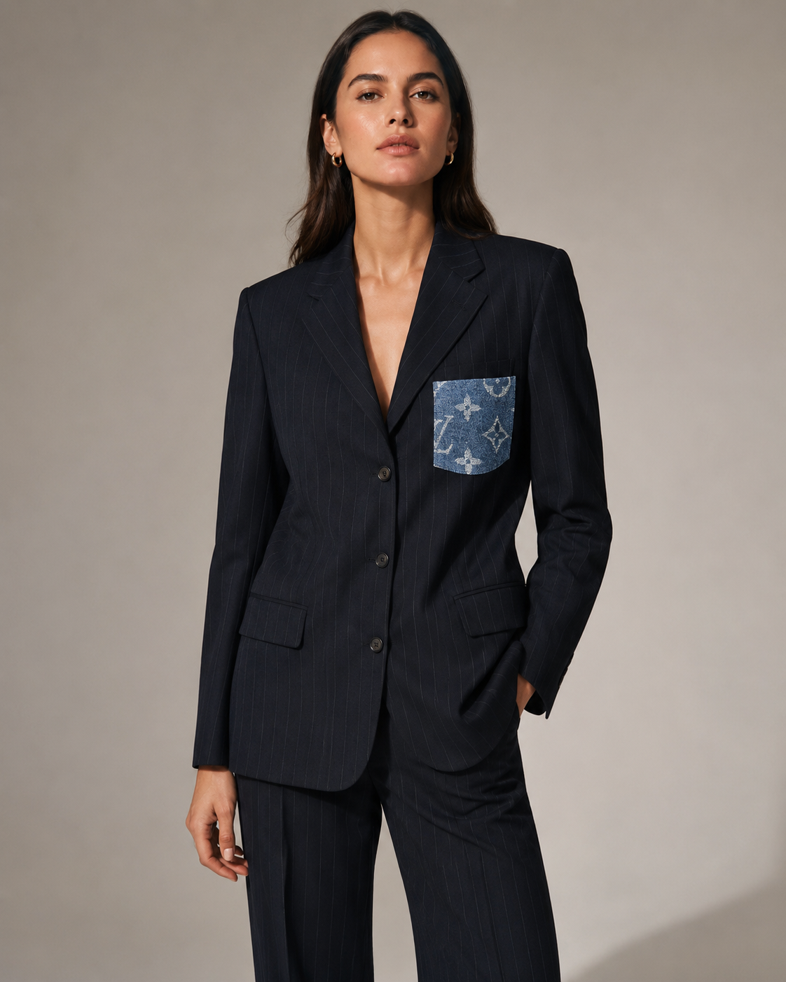 Attire pocket blazer