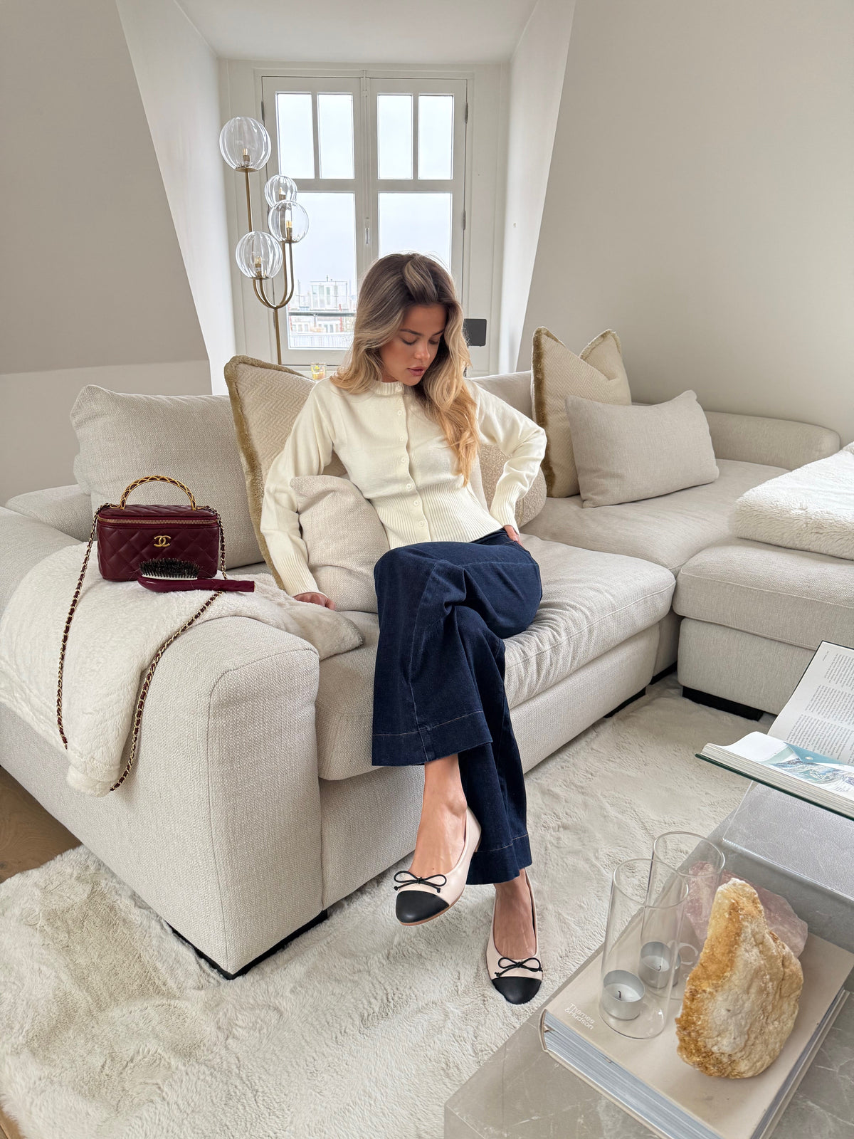 Mae tailored cardigan