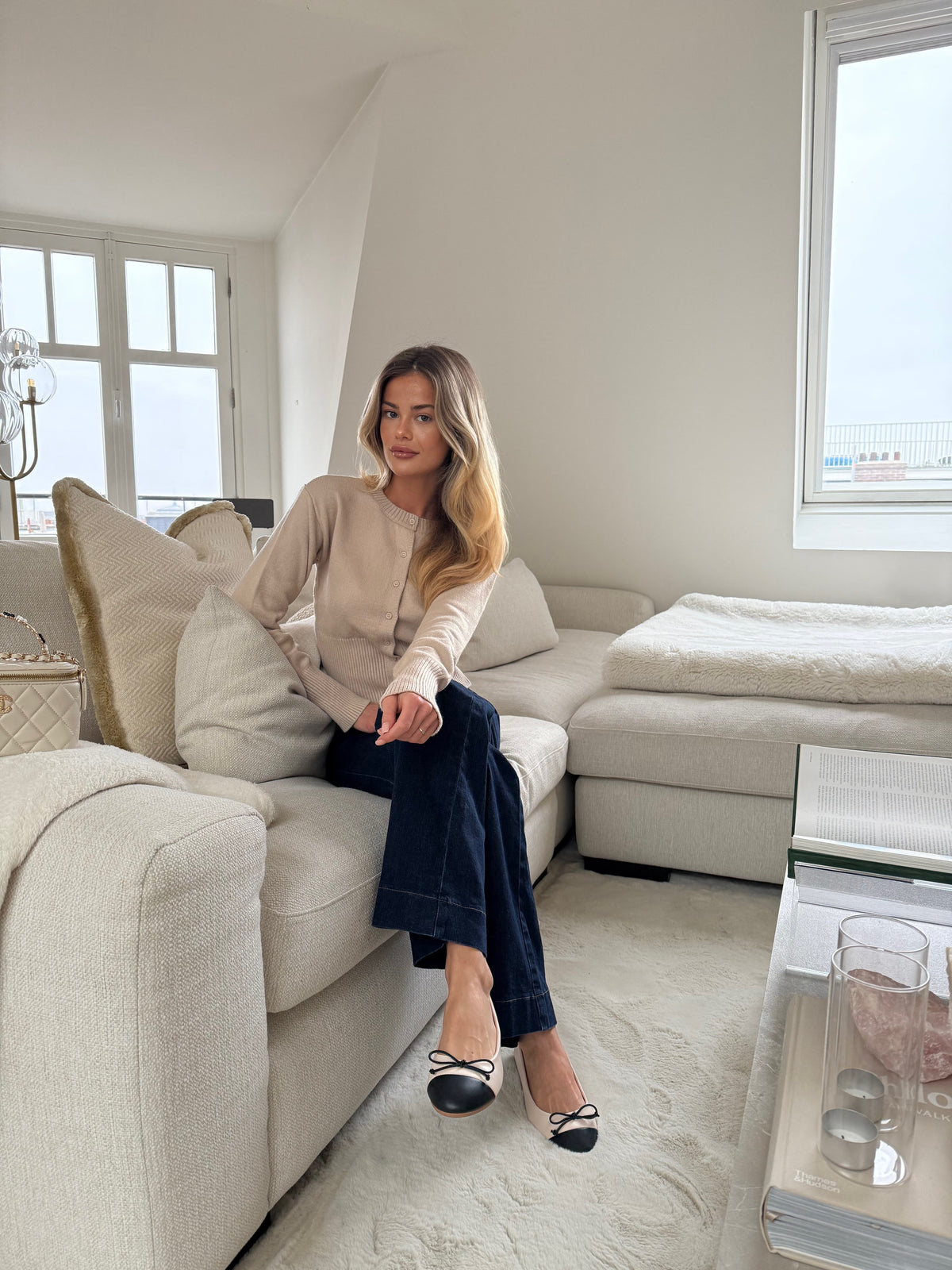 Mae tailored cardigan