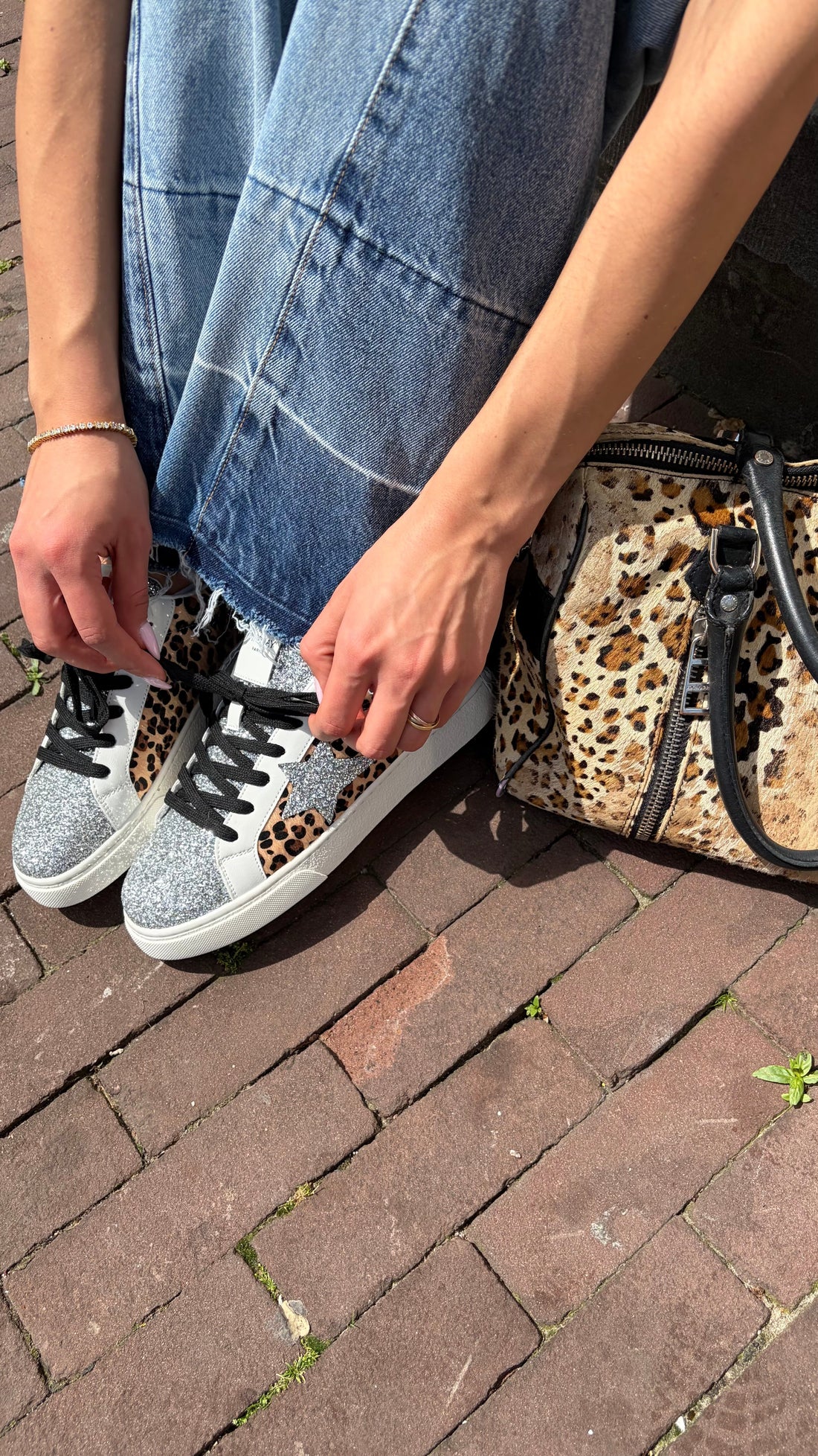 Leopard sneakers